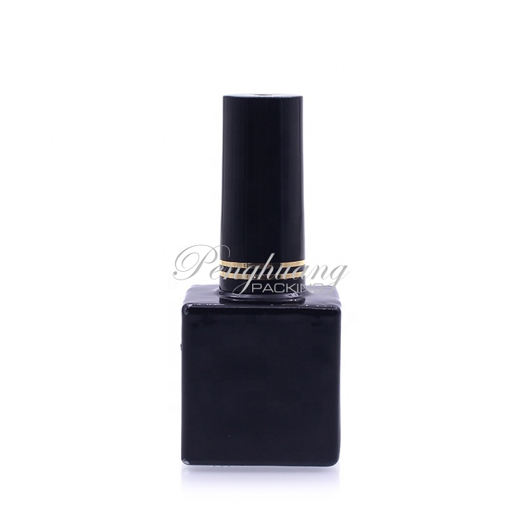 On Sale Fancy Uv Gel Empty 10ml 15ml Glass Nail Polish Bottle With Brush And Caps