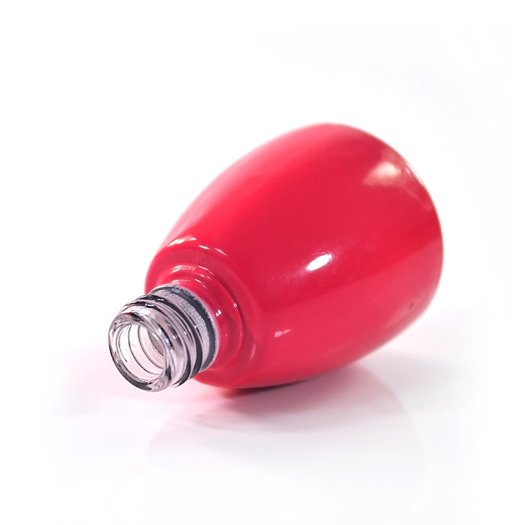 On sale fancy 10ml 11ml 12ml 13ml 14ml 15ml 17ml clear glass empty uv gel nail polish bottle with brush