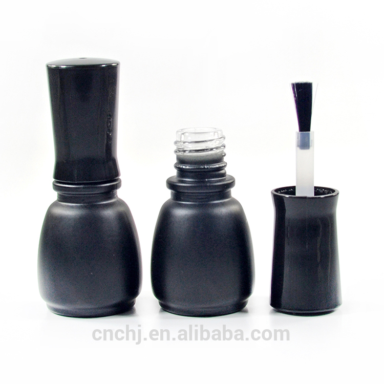 On sale fancy uv gel empty 5ml 10ml 11ml 13ml 14ml 17ml glass nail polish bottle with brush and caps