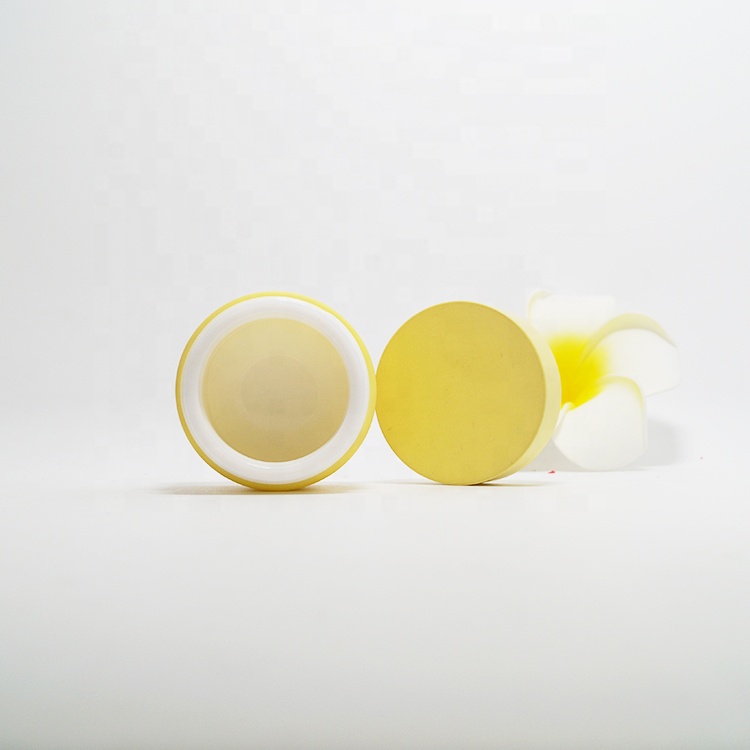 Opal White Organic Glass Cosmetic Cream Container Packaging Jar