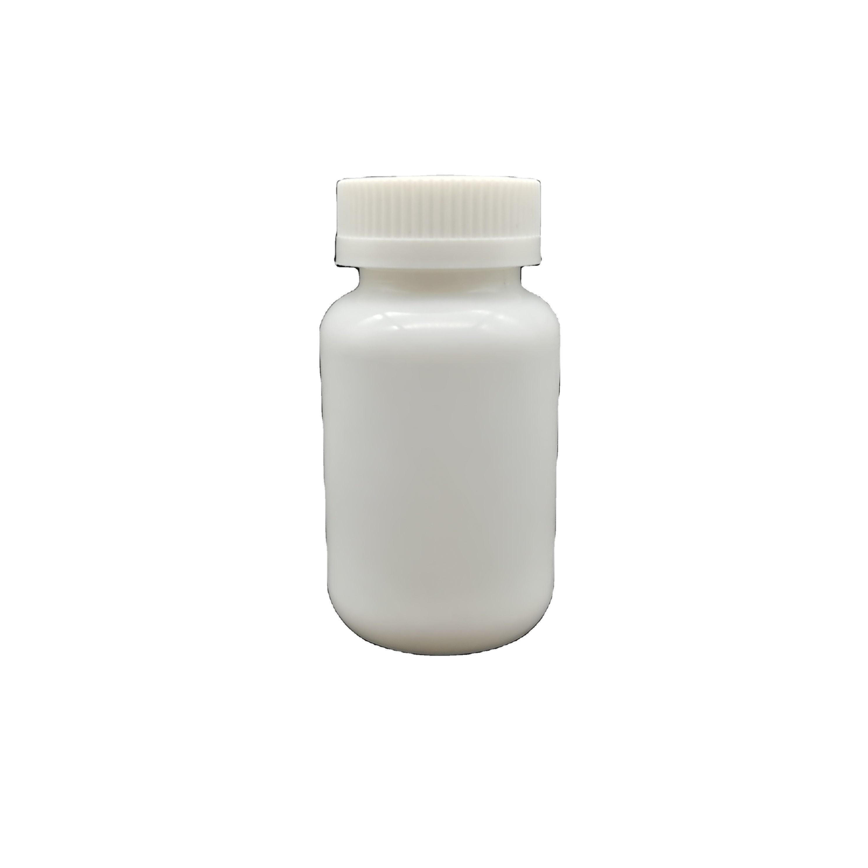Opal glass white color 60 120 250ml Medicine wide mouth pill bottles with CRC cap