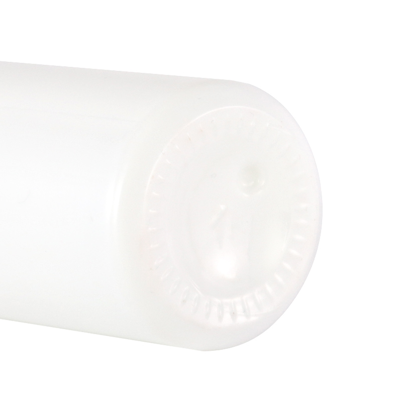 Opal white custom cosmetic lotion glass bottle with different accessories such as pump or dropper