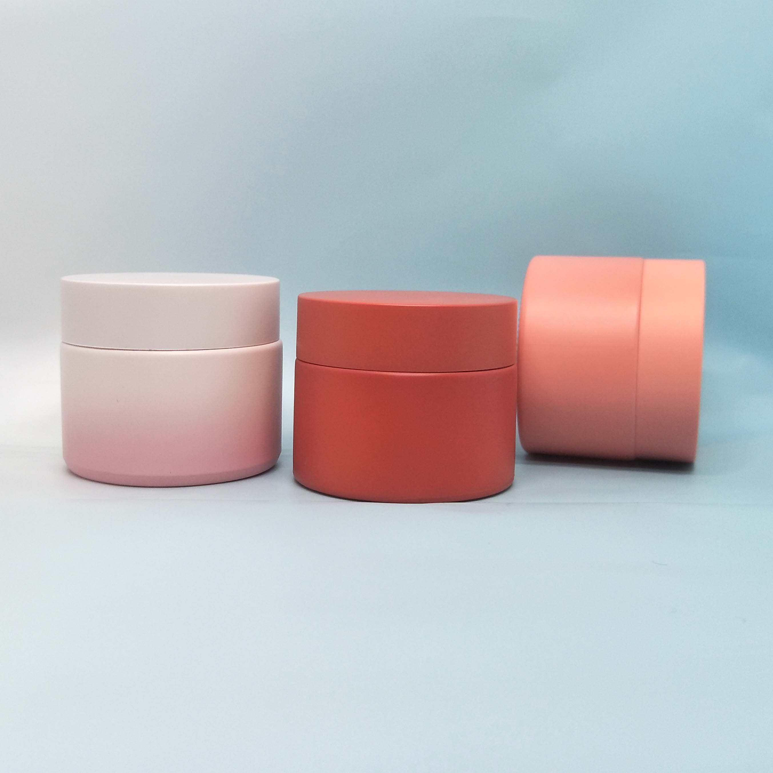 Opal white porcelain jar Customized Cosmetic Cream Jar 50g  60g 100g