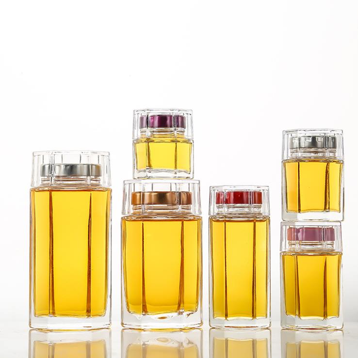 Original Shape Fine Bee Bottle 180ml 280ml 380ml 500ml Honey Packaging Glass Bottle For Food Packaging Bottles