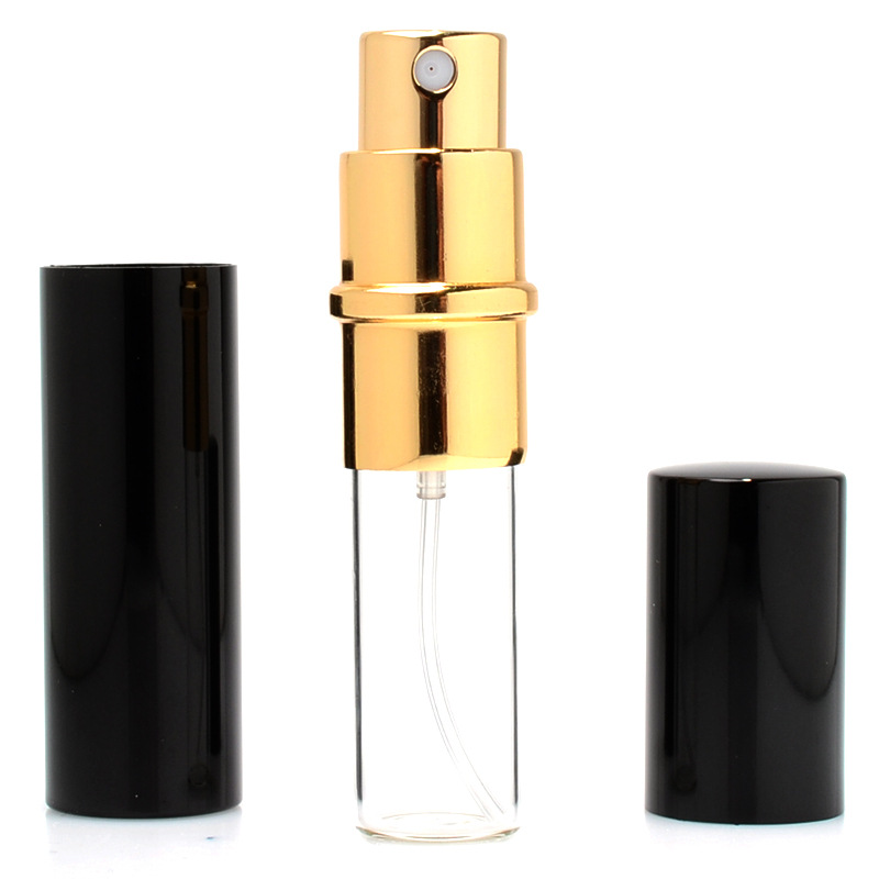 Outdoor 5Ml Bottom Refillable Aluminum Perfume Bottles Perfume Atomizer Bottle