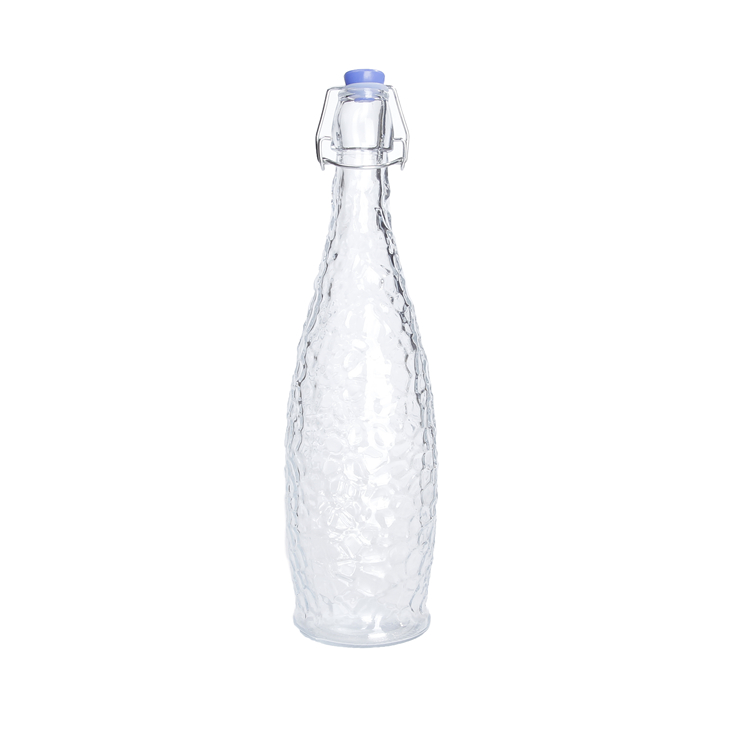 Outside engraved standrad glass bottle in promotion