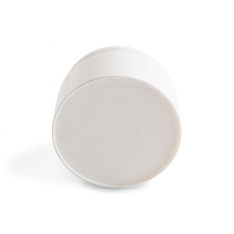 Oval Shape Matte Surface PP Plastic Hair Cream Hair Mask Jar