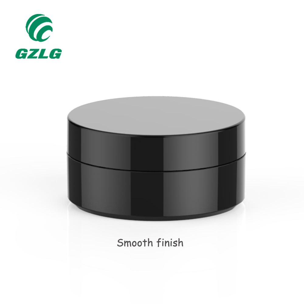 PCR Eco-friendly Gzlg Eco Empty Plastic Matte Black 4Oz 10G 50G 30Ml 50Ml 100Ml Eye Face Cream Jar Cosmetic Acrylic Facial Cream Container