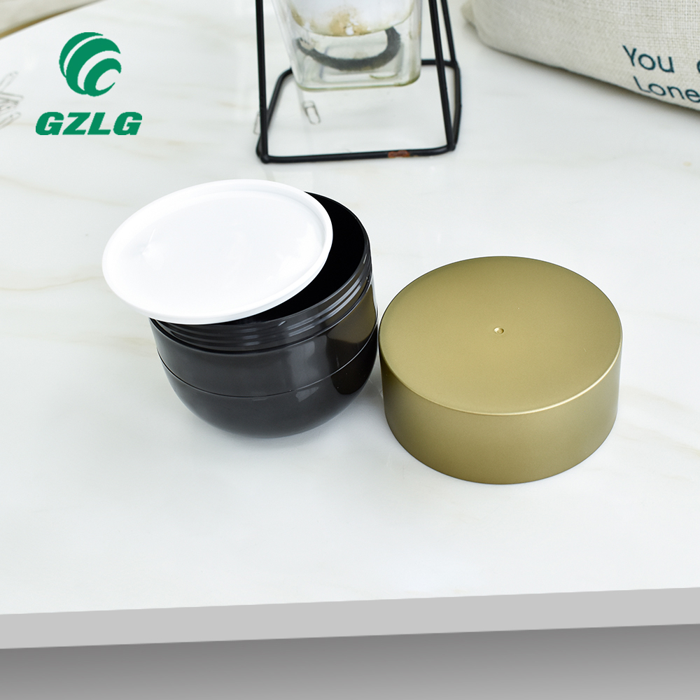PCR Eco-friendly Gzlg Factory Wholesale Luxury Empty Oem Cosmetic Containers Biodegradable Cosmetic Packaging Plastic Cream Jar