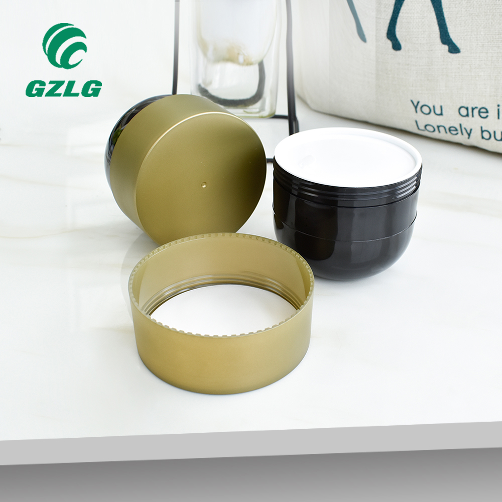 PCR Eco-friendly Gzlg Factory Wholesale Luxury Empty Oem Cosmetic Containers Biodegradable Cosmetic Packaging Plastic Cream Jar