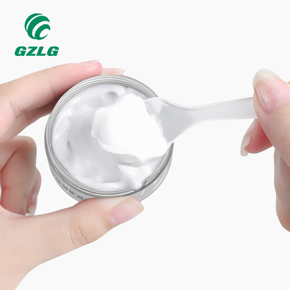 PCR Eco-friendly Gzlg Factory Wholesale Plastic Face Eco Friendly Cosmetics Packaging Plastic Cosmetic Cream Jar Body Lotion Containers