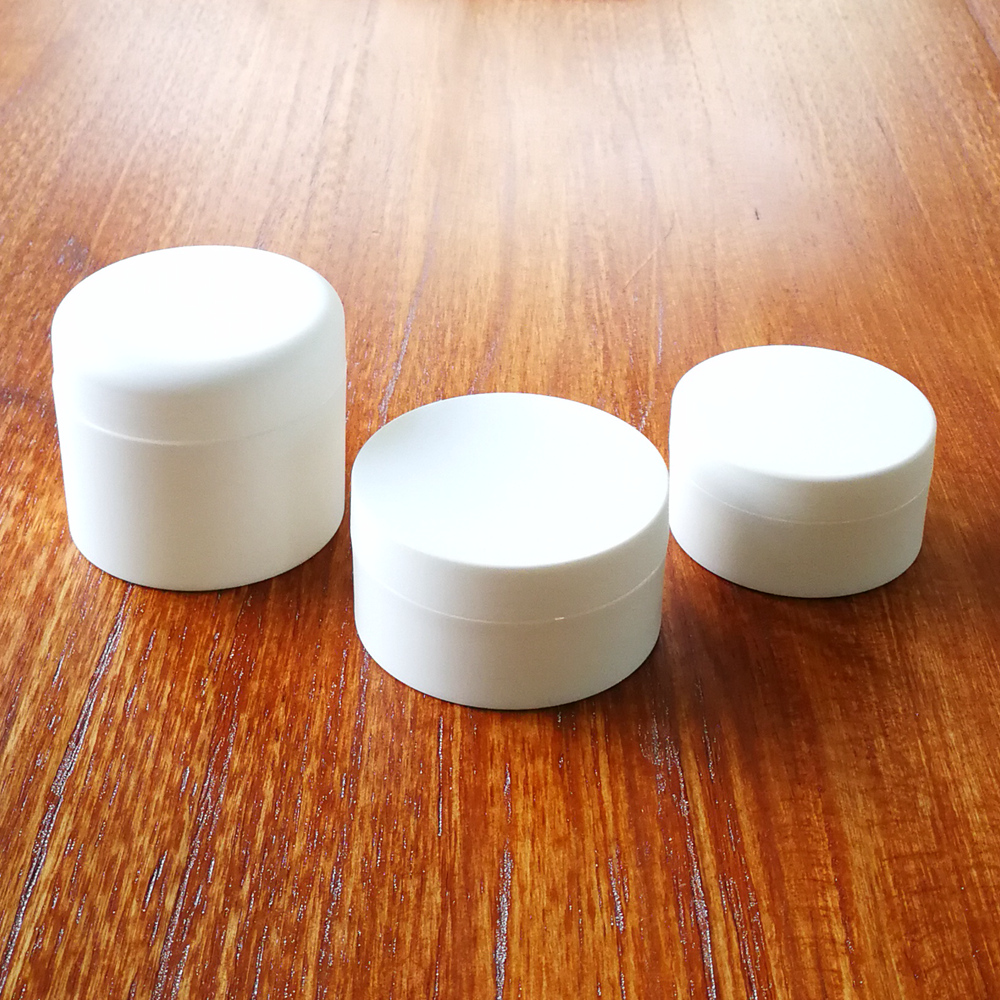 PCR High quality gram face cream acrliyc cosmetic jar set