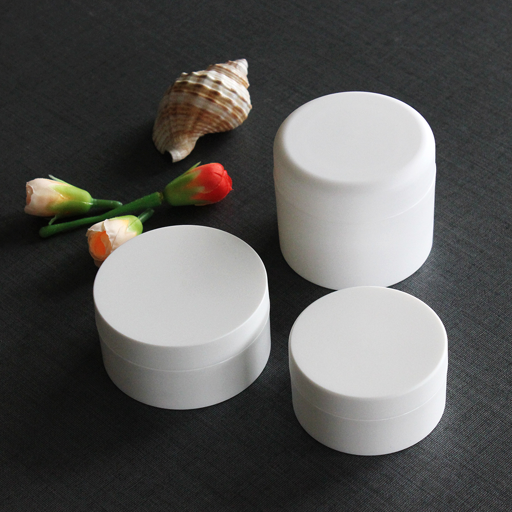 PCR High quality gram face cream acrliyc cosmetic jar set