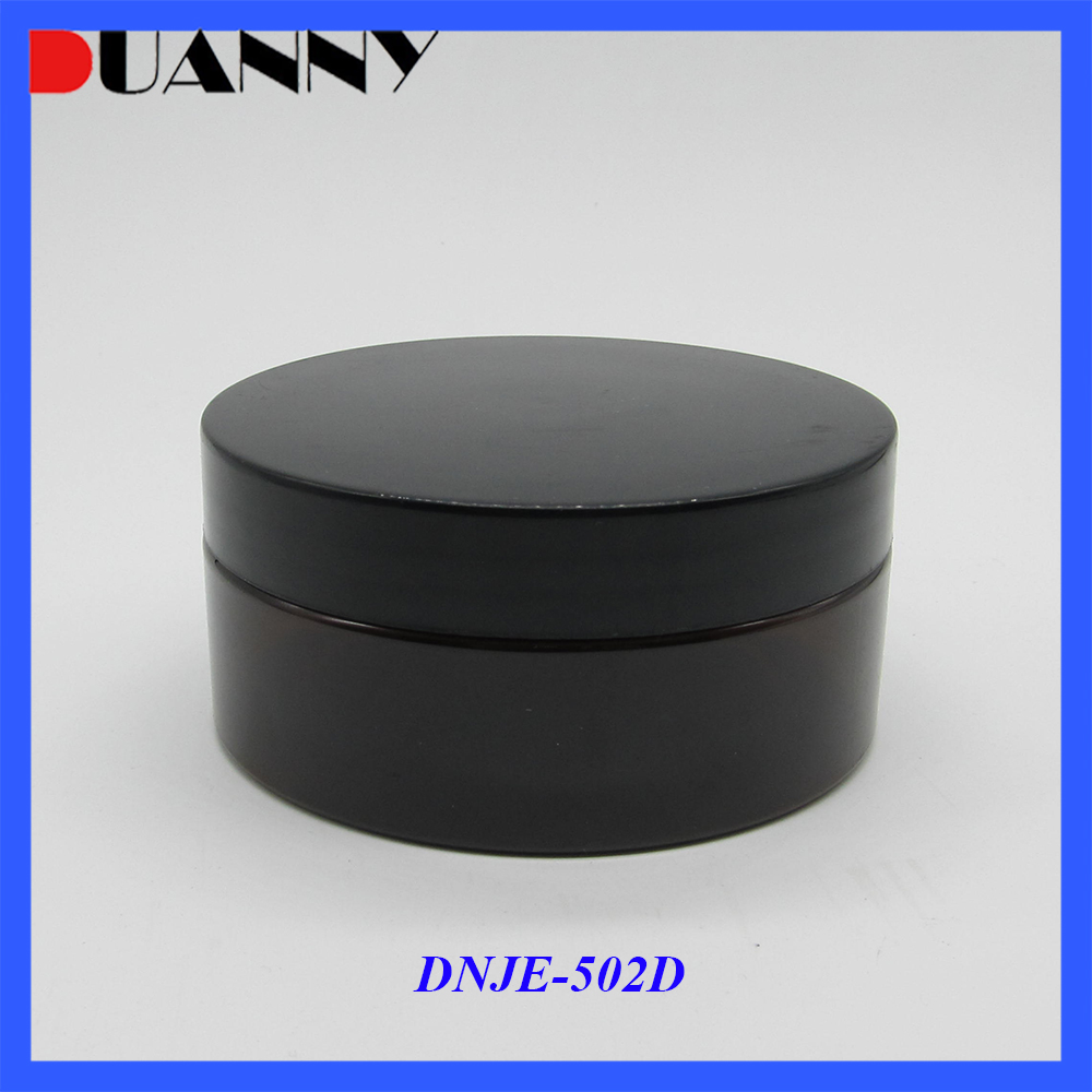 PET Cosmetic Jar with Wooden Cap Packaging,PET Jar with Wooden Cap