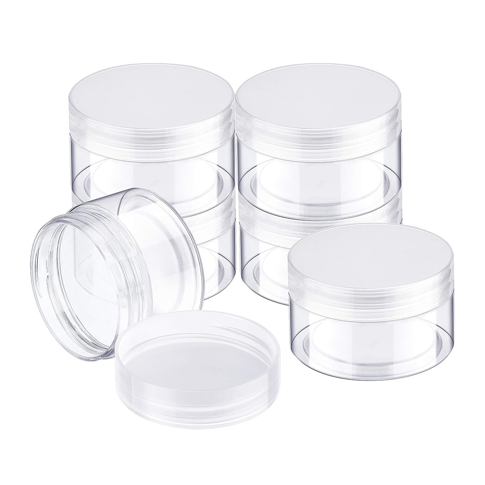 PET Plastic Type Life Canned Food Grade Packaging 100g 200g 300g PET Plastic Jar with Clear Lid