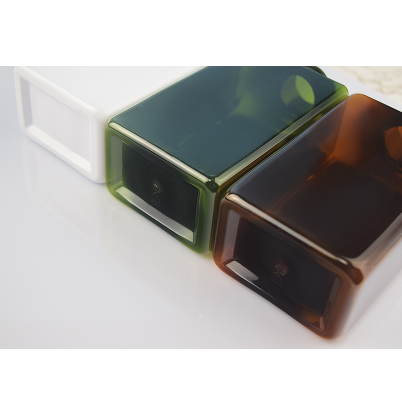 PET Rectangle Hand Soap Foam Bottle Foam Pump Mousse Bottle Square Shampoo Bottle