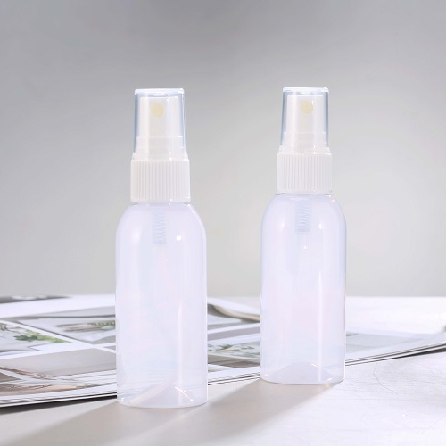 PET cosmetic plastic bottle with lotion pump/spray/cap in 10ml to 500ml