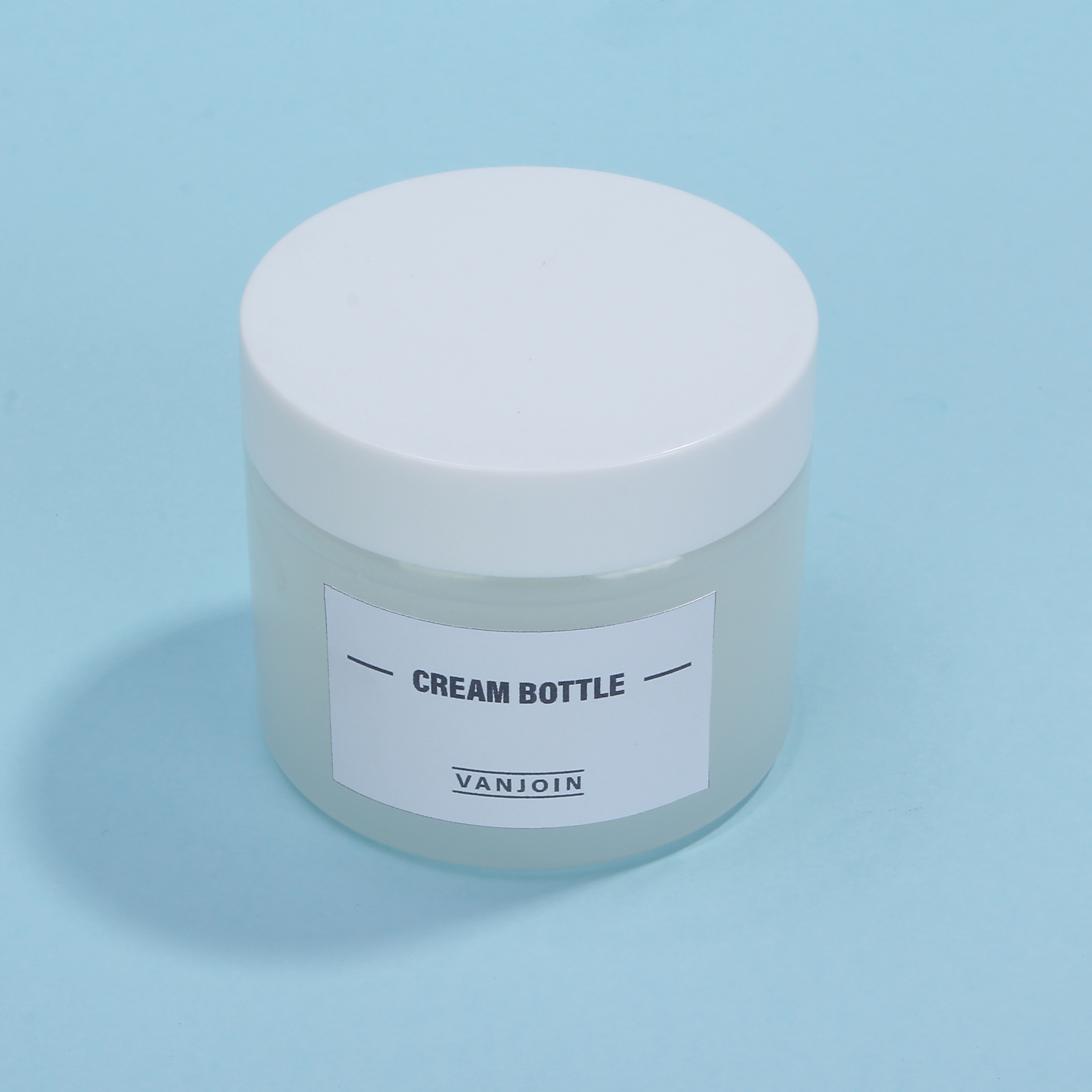 PET cosmetic skincare cream jar plastic 20ml 30ml 50ml 80ml 100ml or customization