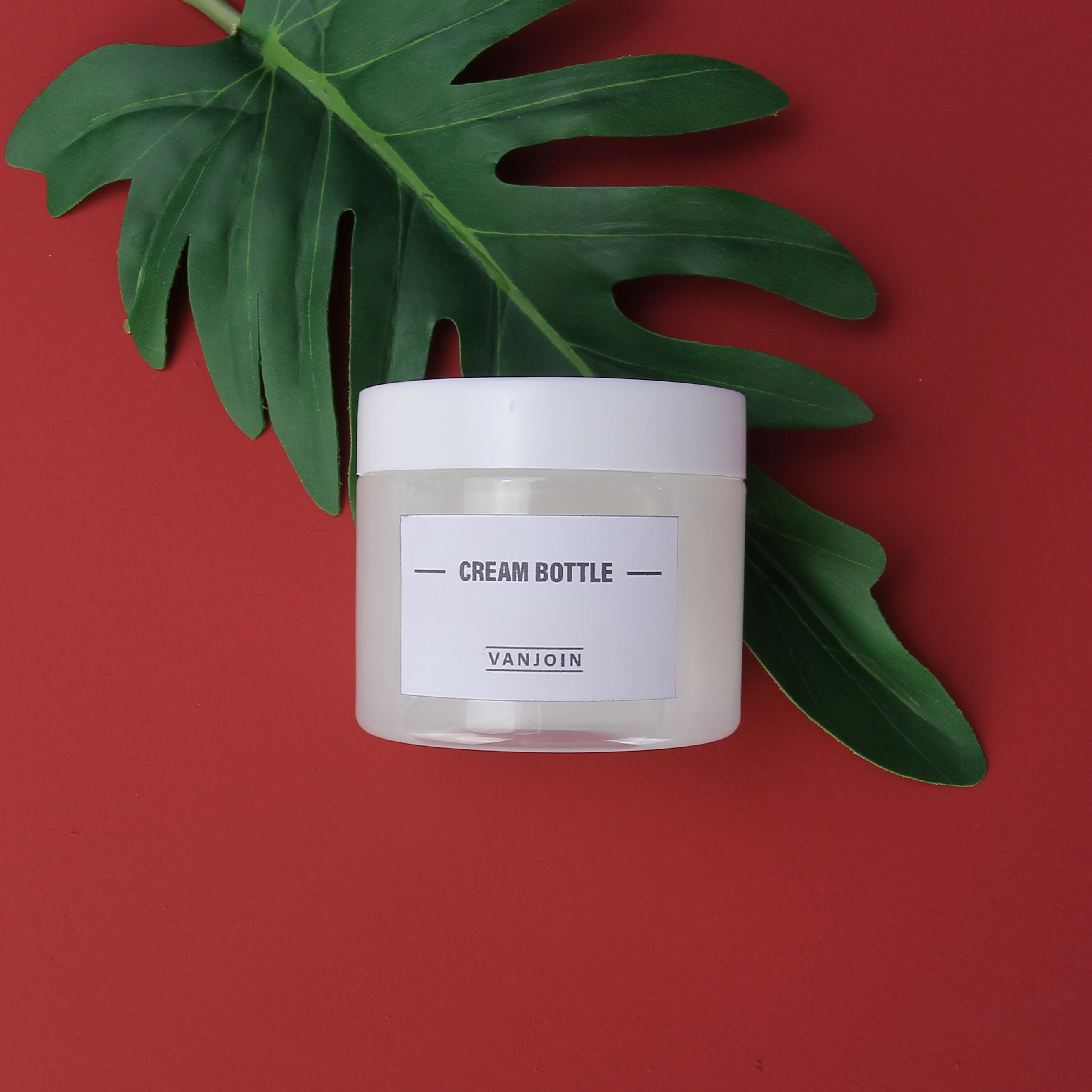 PET cosmetic skincare cream jar plastic 20ml 30ml 50ml 80ml 100ml or customization