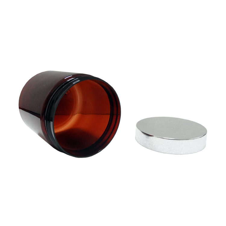 PET eye cream shape face makeup cream empty jar cosmetic packaging plastic for sale