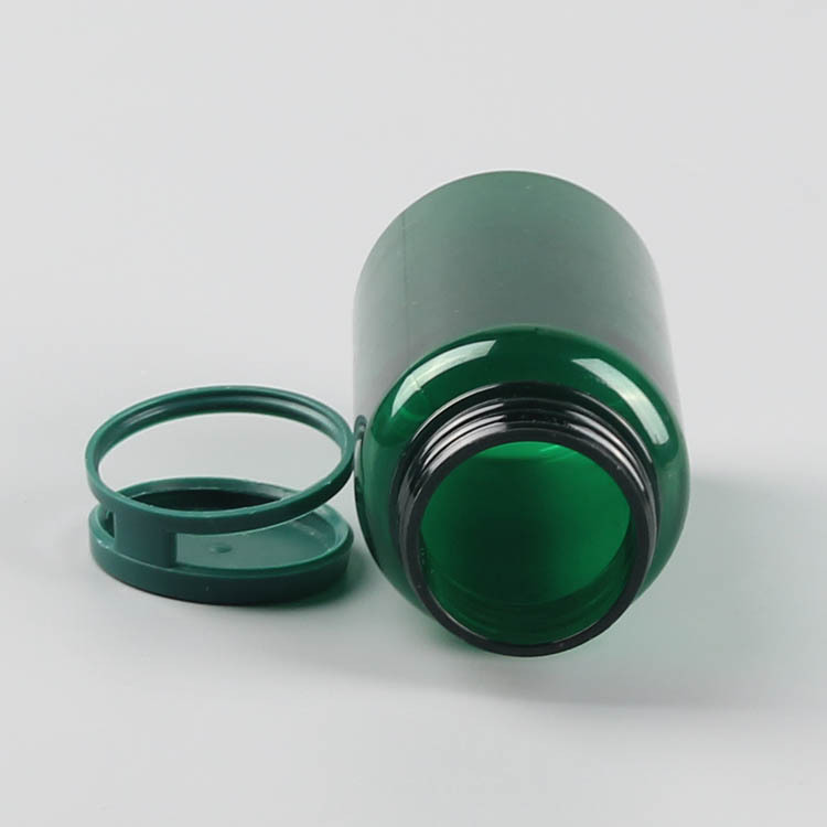 PET plastic bottles health supplement packaging bottle medicine capsule tablet bottle with pull ring