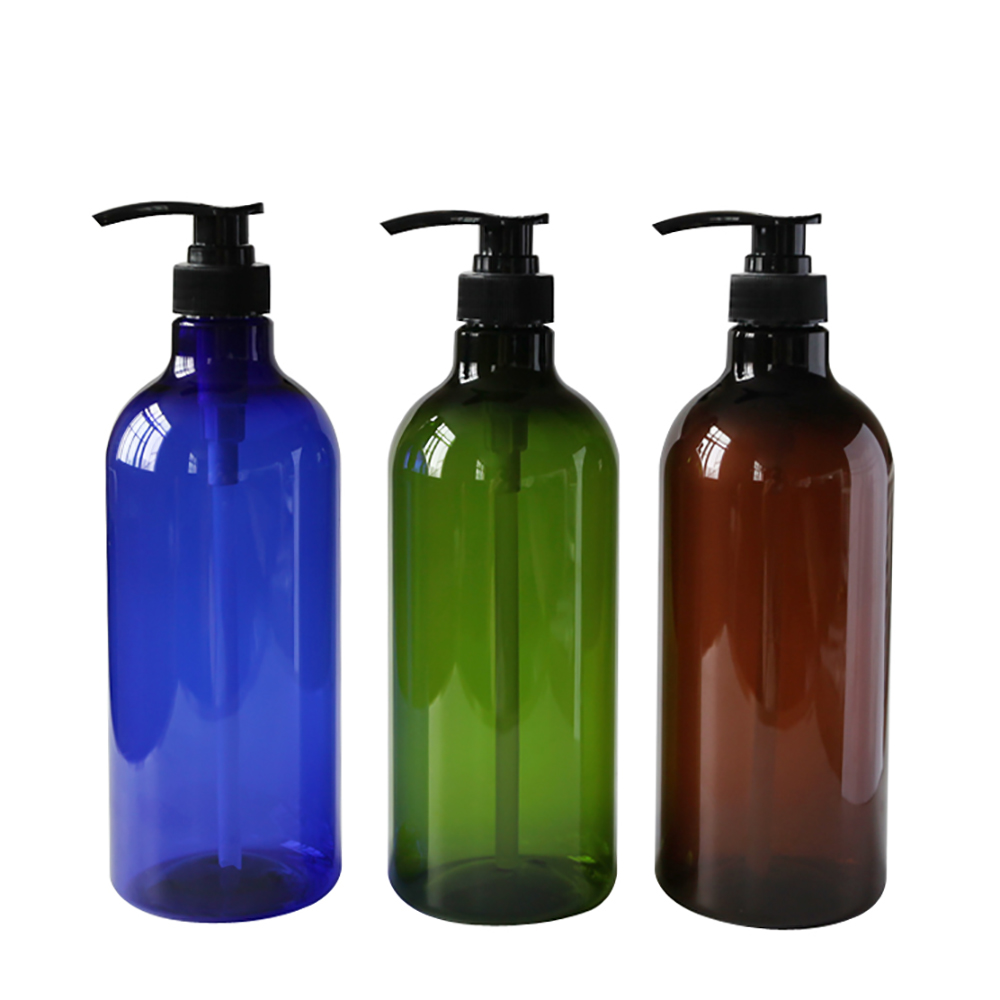 PET36 Oval Lotion Pump Bottle, Large Capacity 1000ml Plastic Bottle
