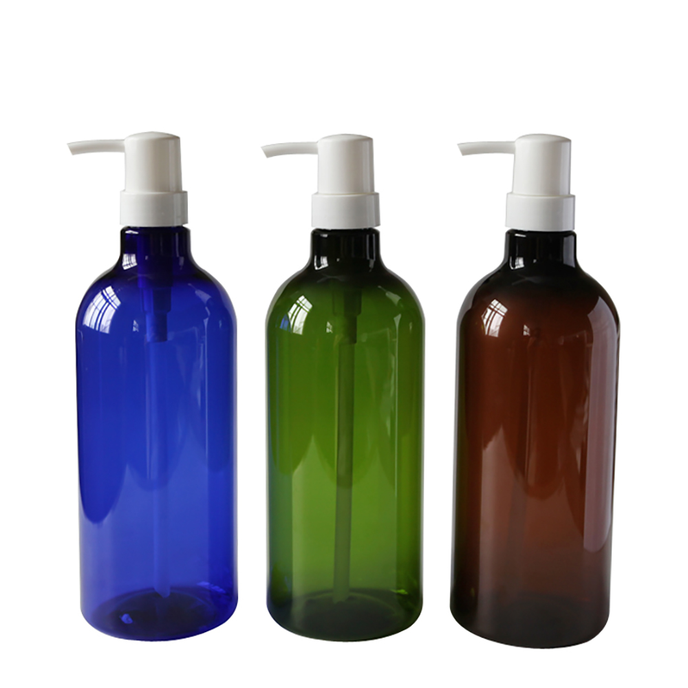 PET36 Oval Lotion Pump Bottle, Large Capacity 1000ml Plastic Bottle