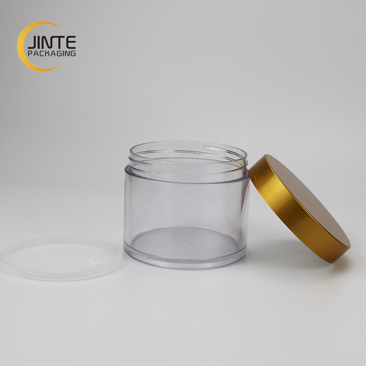 PETG Jar 8 oz Cosmetic Container For Cream And Scrub