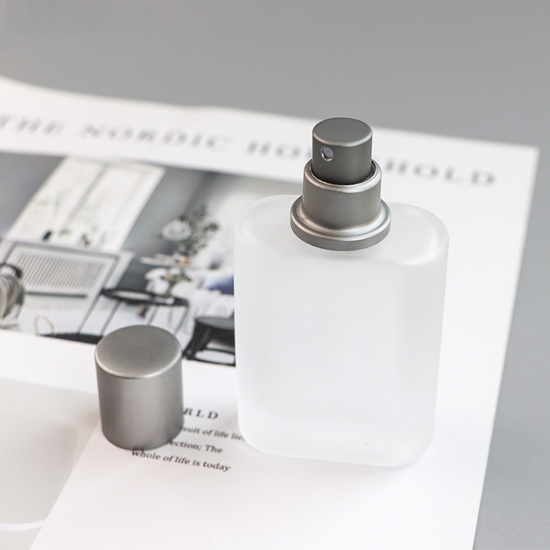 PFB006 Wholesale 300cc Press Distributing Bottles 30ml Mat Glass Perfume Bottle Spray Bottle