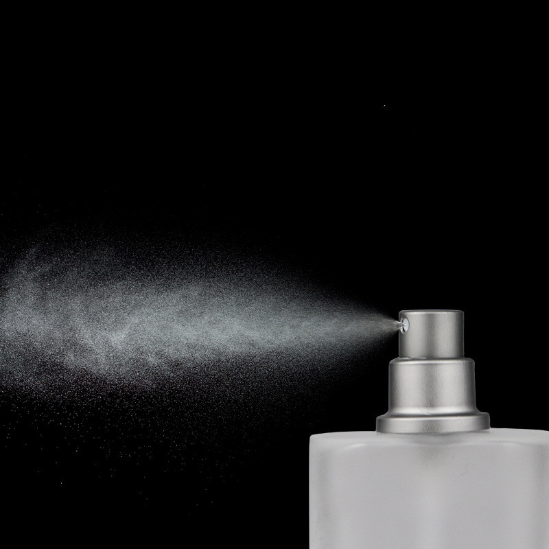PFB006 Wholesale 300cc Press Distributing Bottles 30ml Mat Glass Perfume Bottle Spray Bottle