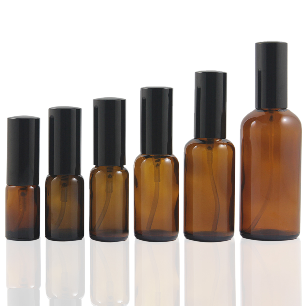 PGX20 Amber 5ml 10ml 15ml 20ml 30ml 50ml 100ml spray bottle pump pressure mister sprayer