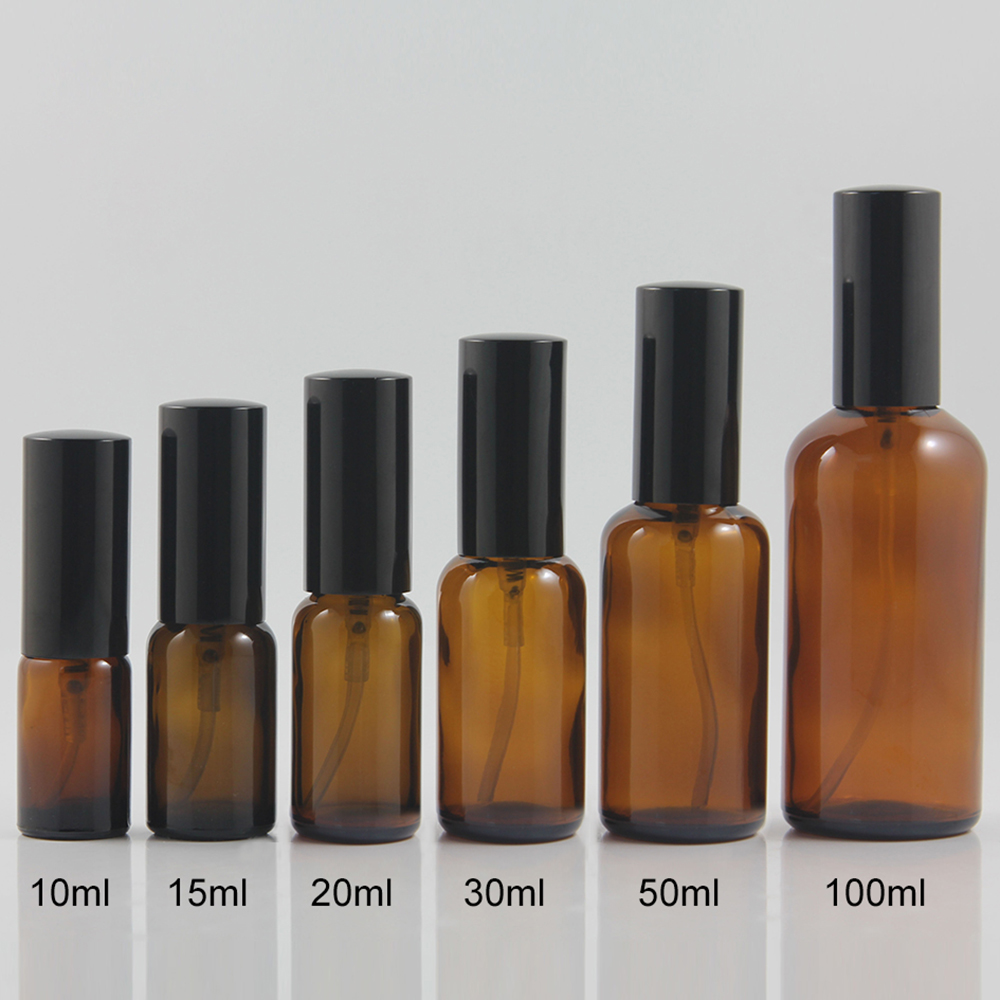 PGX20 Amber 5ml 10ml 15ml 20ml 30ml 50ml 100ml spray bottle pump pressure mister sprayer