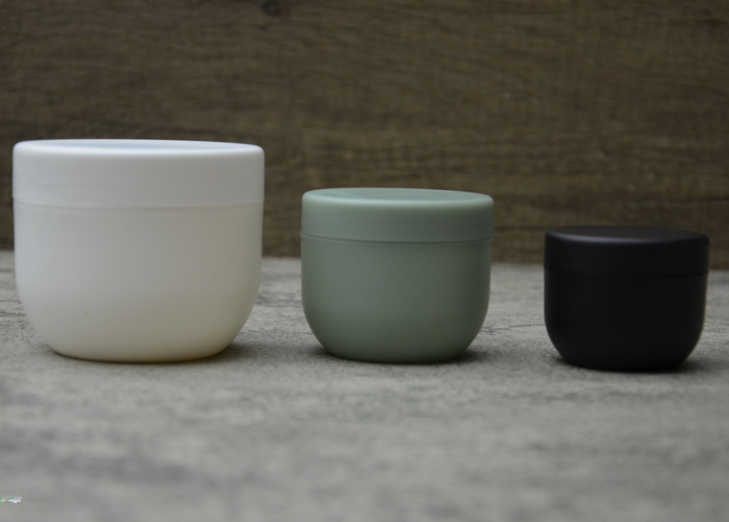 PP Bowl Shape Body Scrub Empty cosmetic container face cream Plastic jars