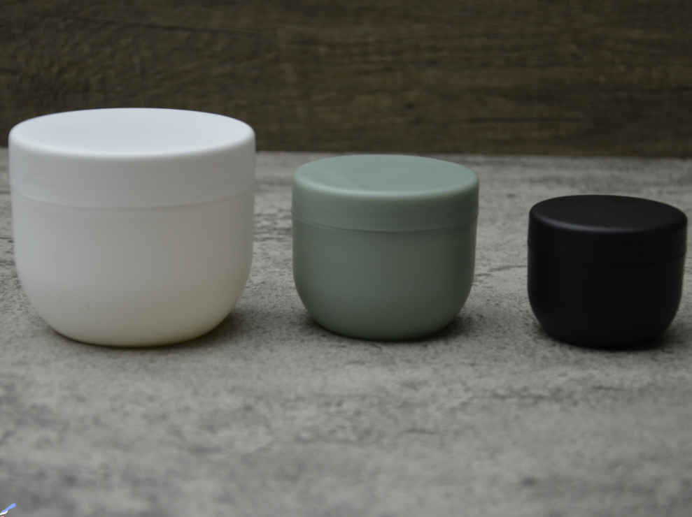 PP Bowl Shape Body Scrub Empty cosmetic container face cream Plastic jars