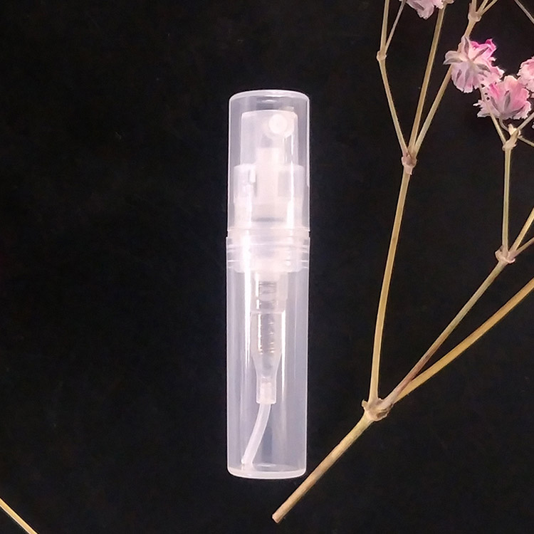 PP Custom Empty Plastic 2ml 3ml Mini Perfume Atomizer Spray Bottle