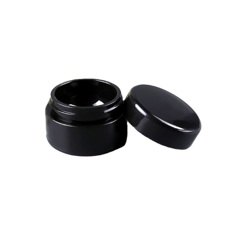 PP Matte Pink Blue White Cosmetic Cream Jars Plastic Container