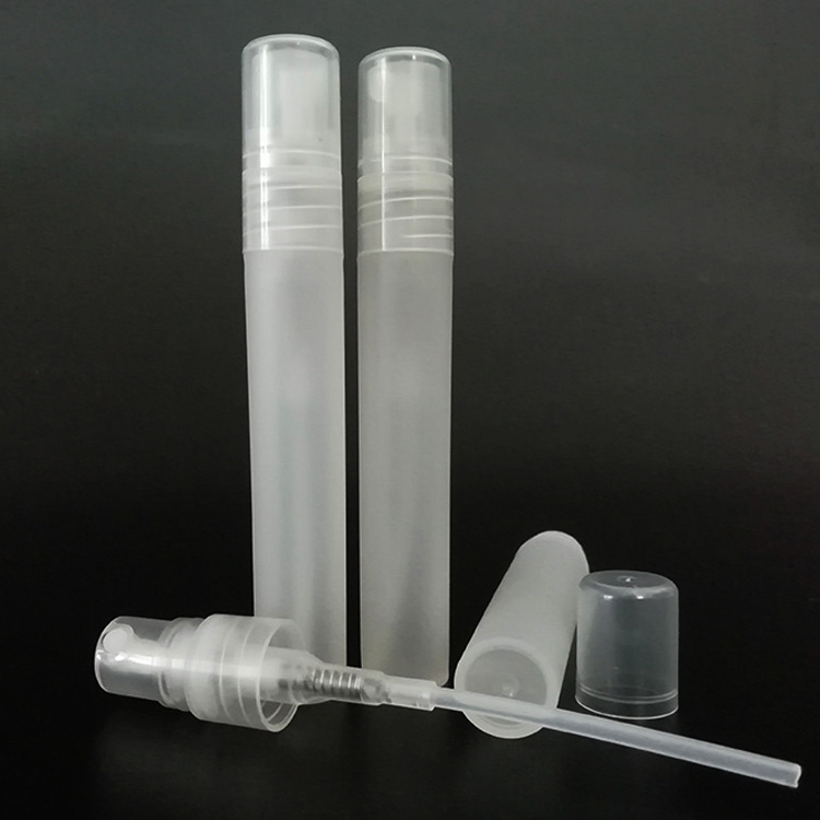 PP Plastic 2ml Perfume Sample 3ml Round Container 10 Ml Mini Spray Bottle