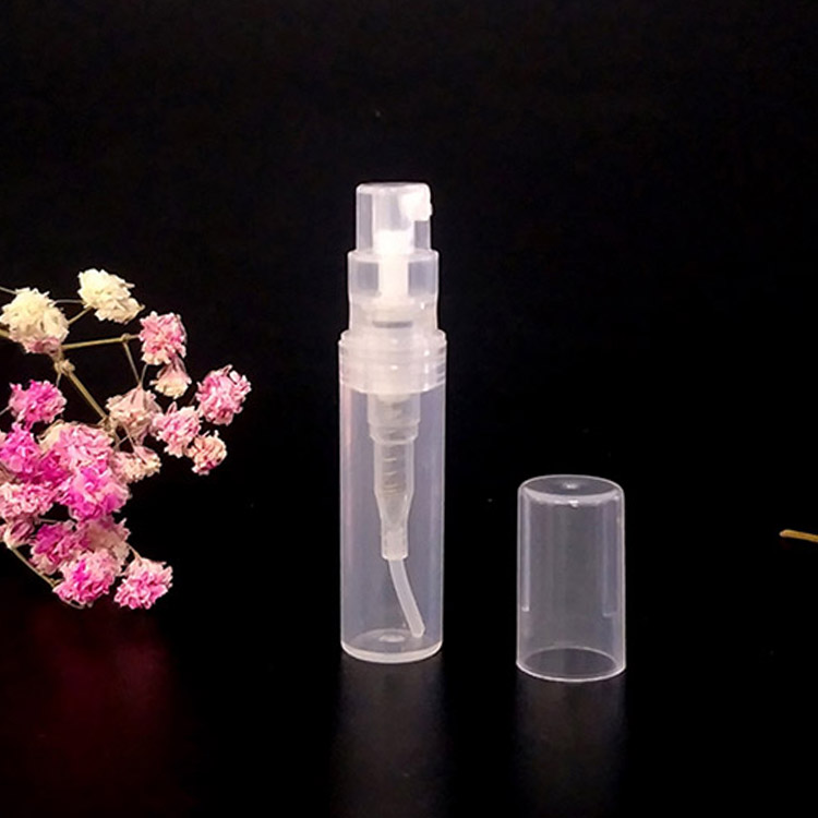 PP Plastic 2ml Perfume Sample 3ml Round Container 10 Ml Mini Spray Bottle