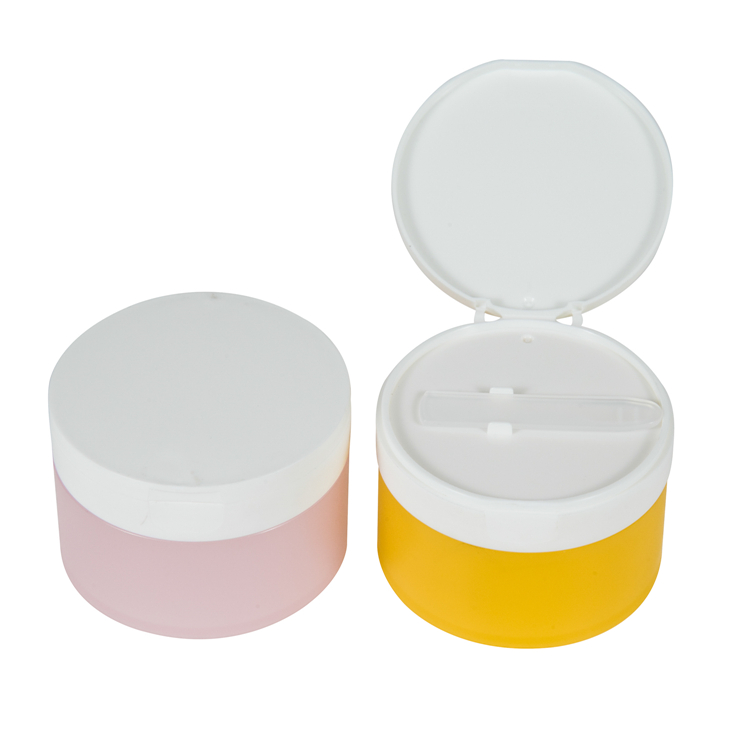 PP Plastic Cosmetic Cream Jar For Facial Cream, Body Cream, Hair Mask