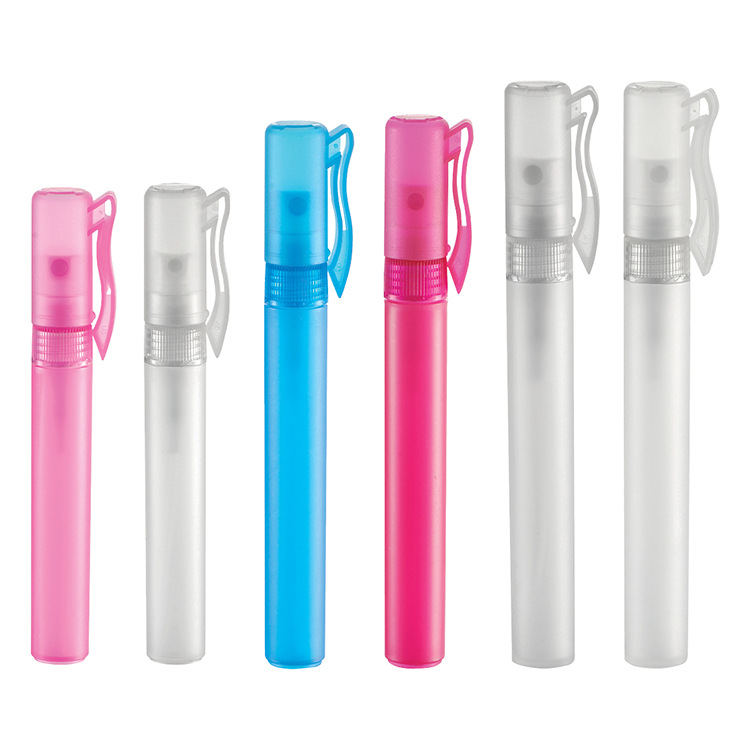 PP perfume bottle cosmetic 8ml 10ml bottle sprayer spray pen