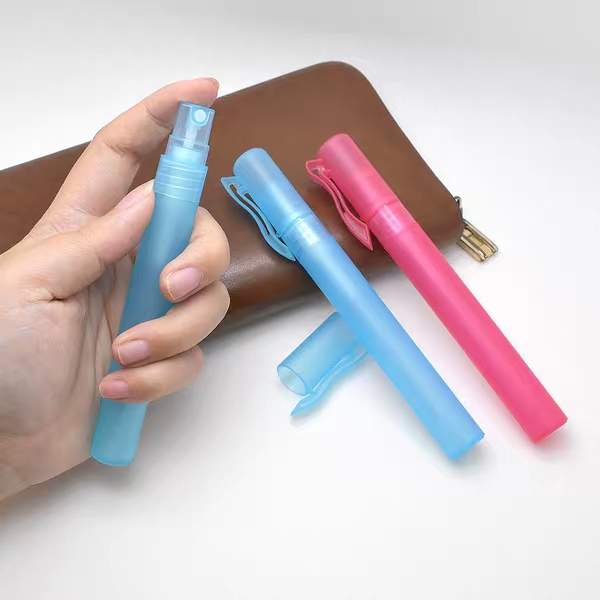 PP perfume bottle cosmetic 8ml 10ml bottle sprayer spray pen