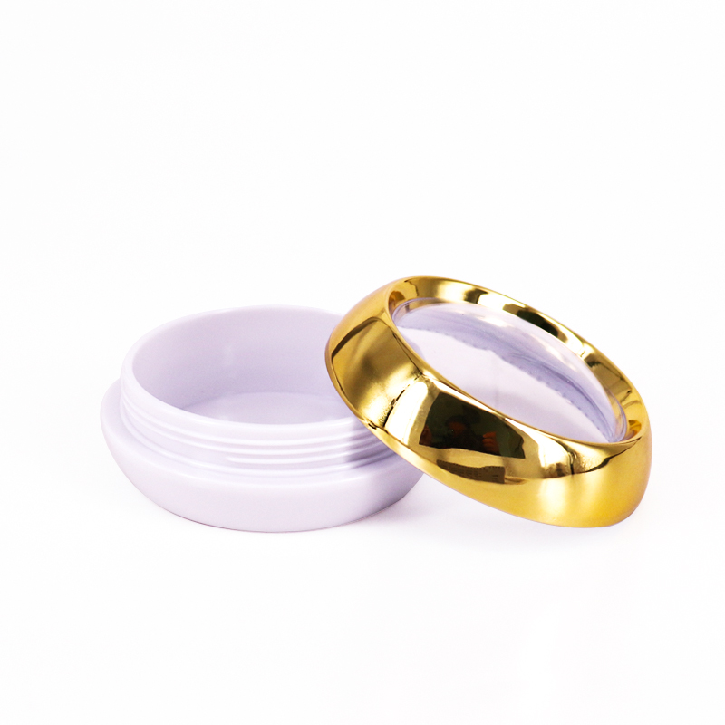 PS Drug Pharmacy Capsule Medical Container Cosmetic Acrylic Jar Gold Purple Silver Blue Green Plastic Medical Jar Pills