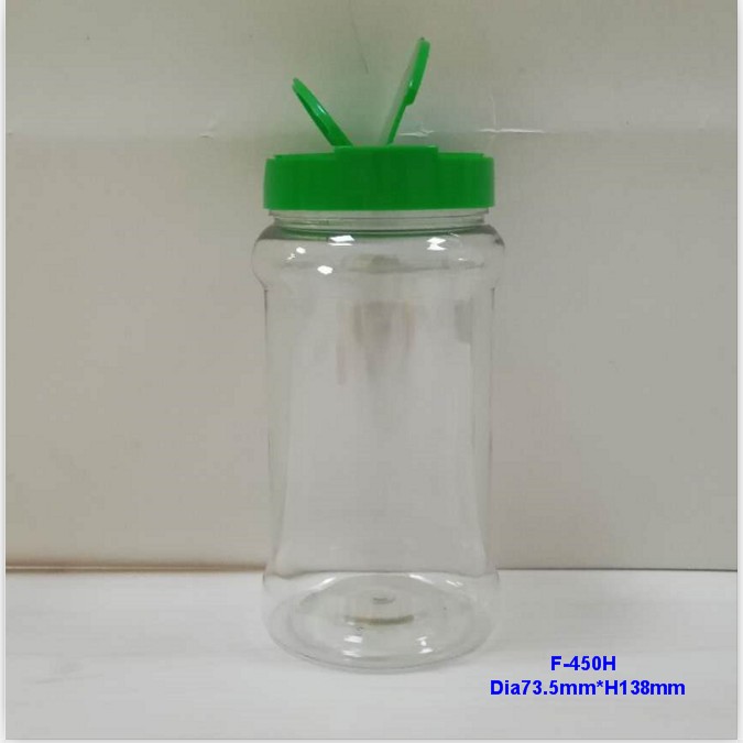 PVC Spice Jar for Powder Packaging Container