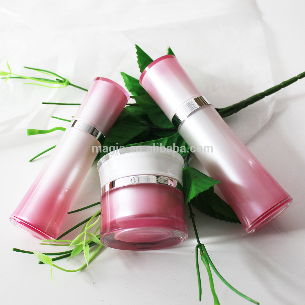 Packaging Acrylic Lotion Bottle and Cream Jar Cosmetic Plastic Skin Care Cream