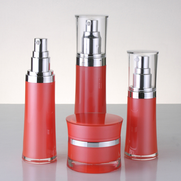 Packaging Acrylic Lotion Bottle and Cream Jar Cosmetic Plastic Skin Care Cream