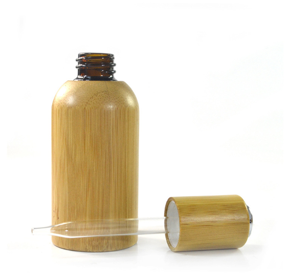 Packaging Supplier Wholesale Sample Fancy Custom Customized Printed Empty Glass Cosmetic Round Liquid Gotero Dropper Caps Bottle