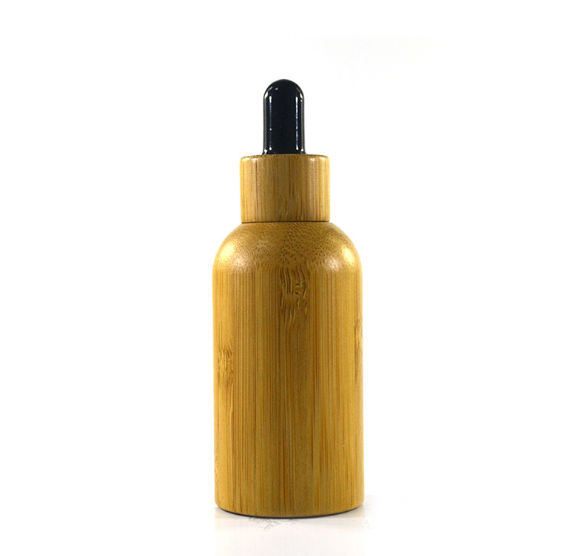 Packaging Supplier Wholesale Sample Fancy Custom Customized Printed Empty Glass Cosmetic Round Liquid Gotero Dropper Caps Bottle