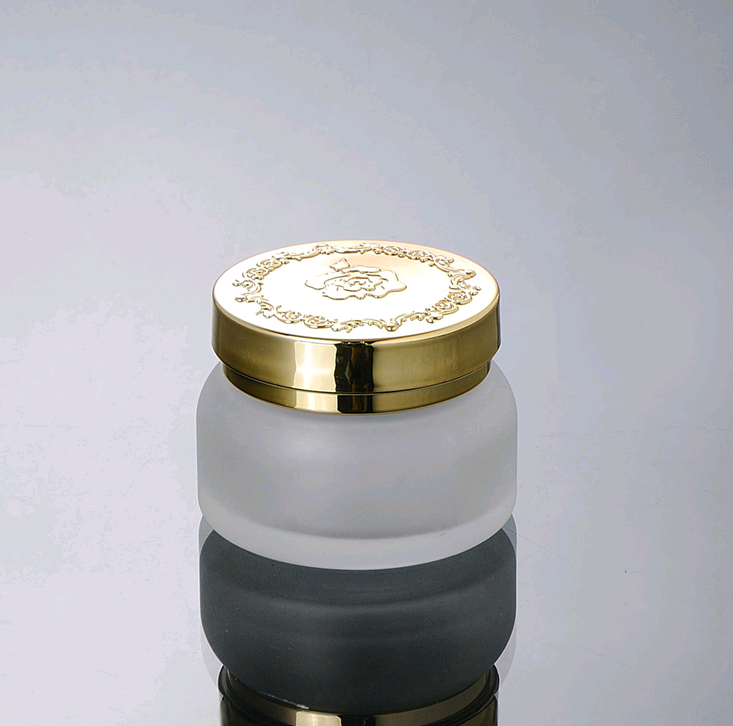 Packaging empty 50g cosmetic cream glass jar