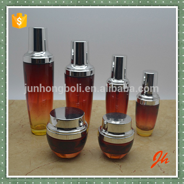 Packaging empty black serum bottle20g 30g 50g 30ml 50ml 100ml 120ml glass lotion bottle/jar/container wholesale