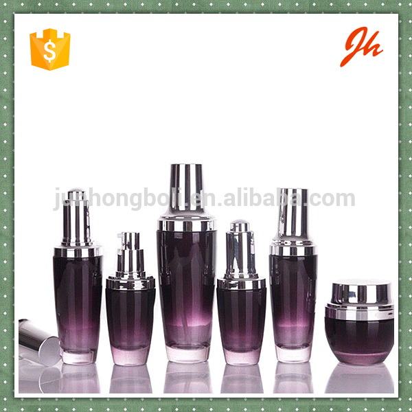 Packaging empty black serum bottle20g 30g 50g 30ml 50ml 100ml 120ml glass lotion bottle/jar/container wholesale